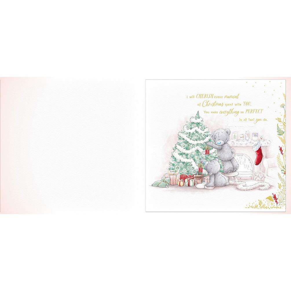Beautiful Wife Me to You Bear Giant Boxed Christmas Card Extra Image 1